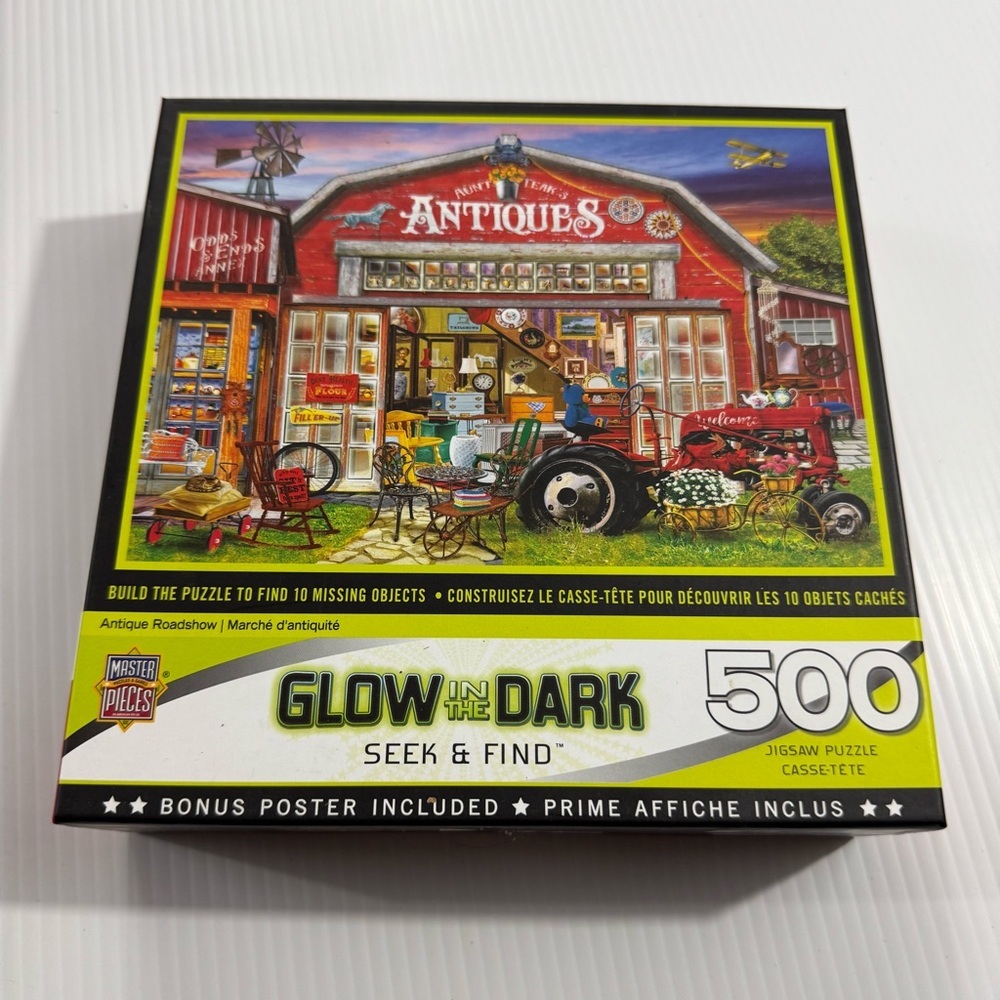 13. MasterPieces Glow in the Dark Antique Roadshow Puzzle - 500 Pieces